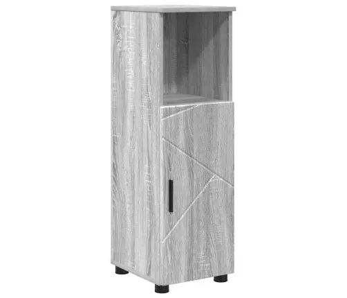 Vannas Istabas Mēbeļu Komplekts 4 Pcs Pelēka Sonomas Ozola Vidaxl