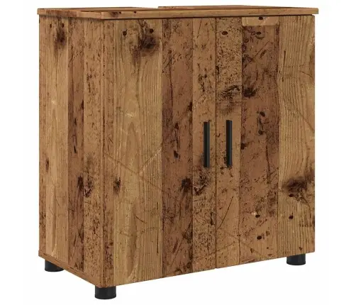 Vannas Istabas Mēbeļu Komplekts 5 Pcs Vecs Koks 61 X 35 X 64 Cm Vidaxl