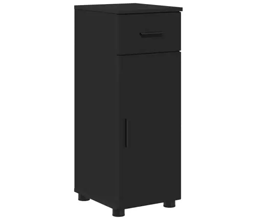 Vannas Istabas Mēbeļu Komplekts 5 Pcs Melna 61 X 35 X 64 Cm Vidaxl