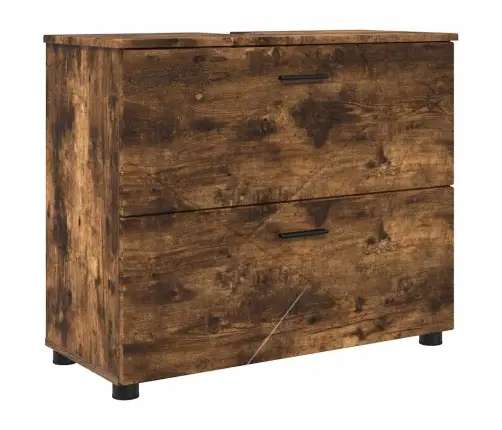 Vannas Istabas Mēbeļu Komplekts 2 Pcs Dūmakaina Ozolkoka Vidaxl Vannas Istabas Mēbeļu Komplekts 2 Pcs Dūmakaina Ozolkoka Vidaxl