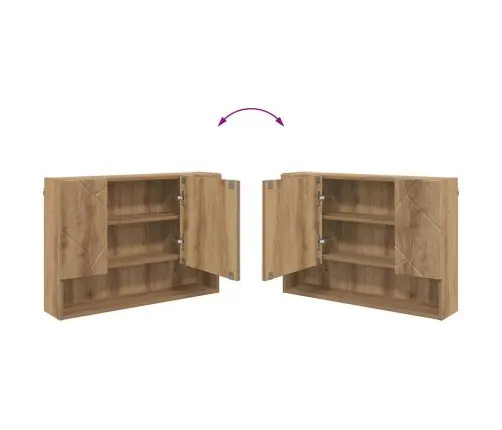 Vannitoa Mööbleset Sahtliga 2 Pcs Käsitöötamm 76.5 X 35 X 64 Cm Vannitoa Mööbleset Sahtliga 2 Pcs Käsitöötamm 76.5 X 35 X 64 Cm