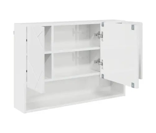 Vannas Istabas Mēbeļu Komplekts Ar Plauktu 3 Pcs Spīdīgi Balta Vidaxl Vannas Istabas Mēbeļu Komplekts Ar Plauktu 3 Pcs Spīdīgi Balta Vidaxl