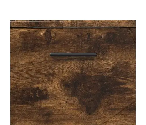 Vannas Istabas Mēbeļu Komplekts 3 Pcs Dūmakaina Ozolkoka Vidaxl