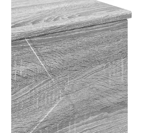 Vonios Baldų Rinkinys Su Stalčių 3 Pcs Pilka Sonoma Ąžuolo