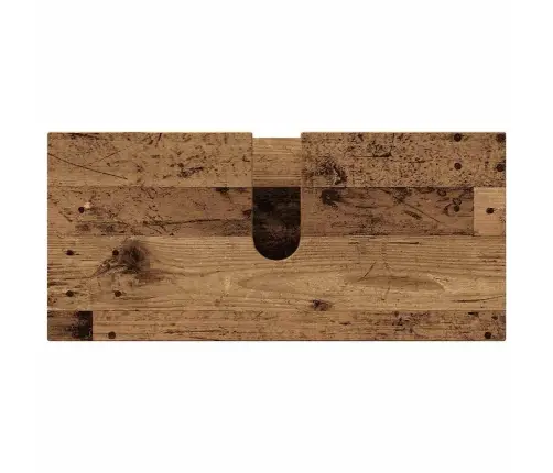 Vannitoa Mööbleset 4 Pcs Vana Puit 30 X 35 X 192 Cm Tehispuit