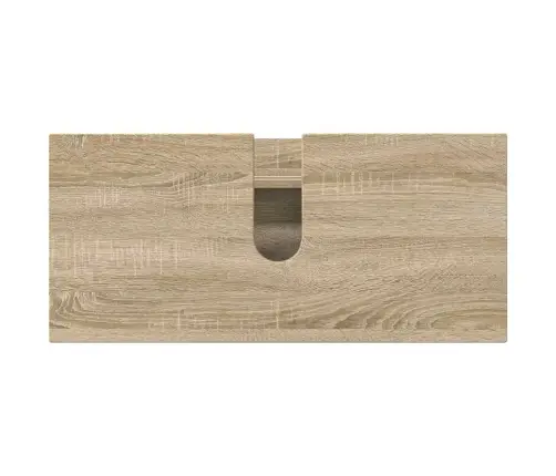 Vannas Istabas Mēbeļu Komplekts Ar Plauktu 5 Pcs Sonomas Ozola Vidaxl