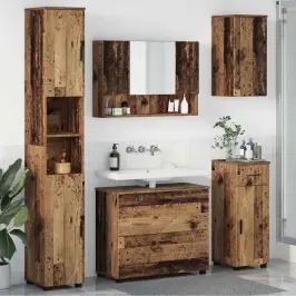 Vannas Istabas Mēbeļu Komplekts Ar Atvilktni 5 Pcs Vecs Koks Vidaxl Vannas Istabas Mēbeļu Komplekts Ar Atvilktni 5 Pcs Vecs Koks Vidaxl
