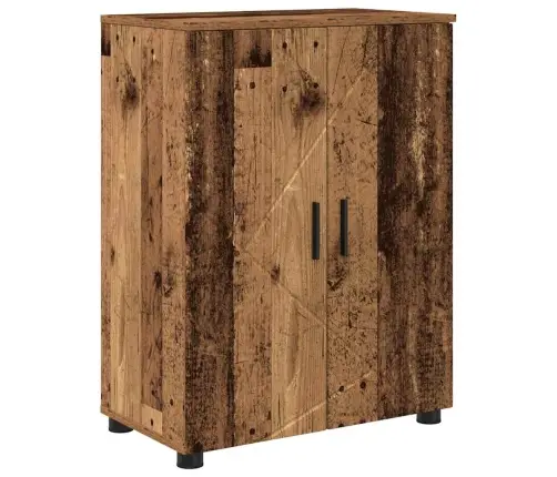 Vonios Baldų Rinkinys 4 Pcs Sena Mediena Apdirbta Mediena