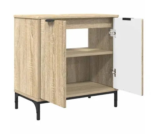 Vannitoa Mööbleset Sahtliga 2 Pcs Sonoma Tamm 39.5 X 36 X 88 Cm