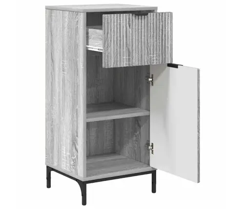 Vannas Istabas Mēbeļu Komplekts 2 Pcs Pelēka Sonomas Ozola Vidaxl Vannas Istabas Mēbeļu Komplekts 2 Pcs Pelēka Sonomas Ozola Vidaxl