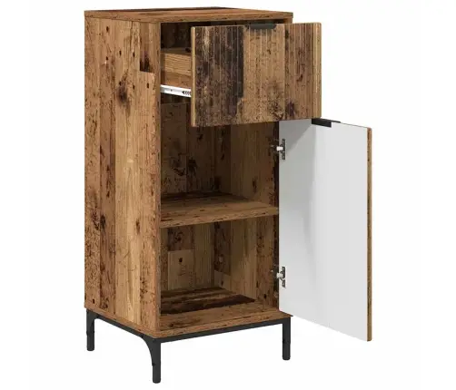 Vannas Istabas Mēbeļu Komplekts Ar Atvilktni 2 Pcs Vecs Koks Vidaxl