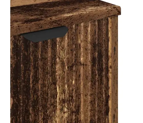 Vannas Istabas Mēbeļu Komplekts Ar Atvilktni 3 Pcs Vecs Koks Vidaxl