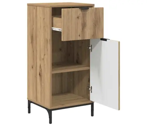 Vonios Baldų Rinkinys Su Stalčių 3 Pcs Amatininkų Ąžuolas