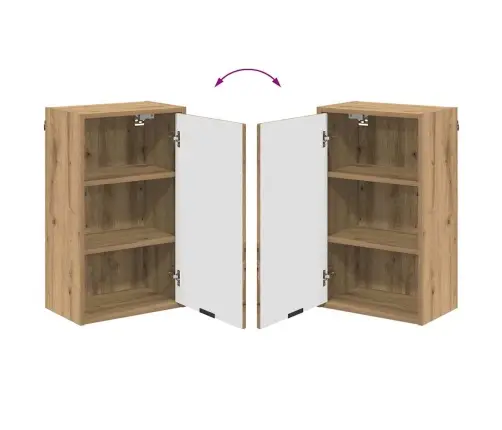 Vonios Baldų Rinkinys Su Stalčių 3 Pcs Amatininkų Ąžuolas