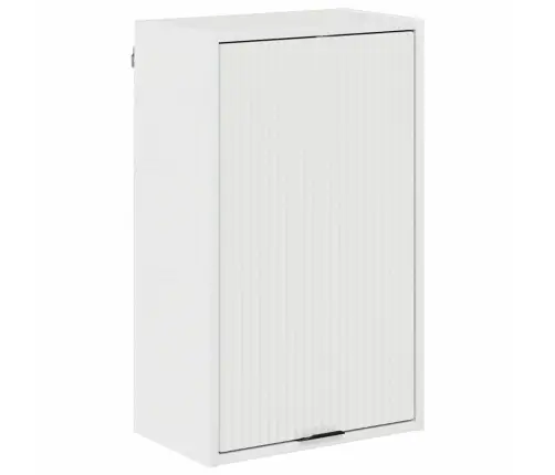 Vannitoa Mööbleset Sahtliga Ladustamisega Kergelt Läikiv Valge