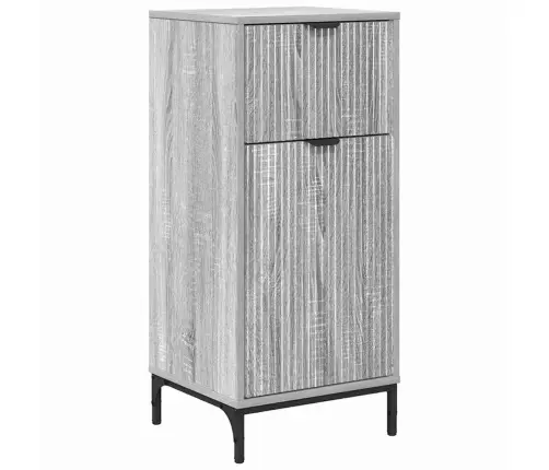 Vannas Istabas Mēbeļu Komplekts Ar Atvilktni Pelēks Sonoma Vidaxl