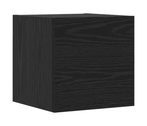 Telerikapi Komplekt 3 Pcs Must Tamm Tehispuit