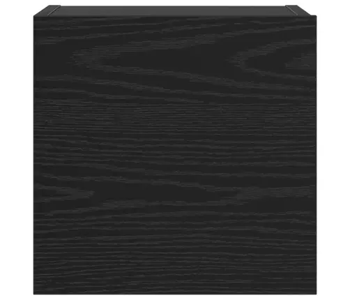 Telerikapi Komplekt 3 Pcs Must Tamm Tehispuit