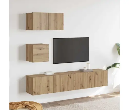 Telerikapi Komplekt 3 Pcs Käsitööpuu Tehispuit