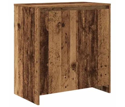 Sānu Skapji 3 Pcs Vecs Koks 70 X 41 X 75 Cm Inženierijas Koks Vidaxl