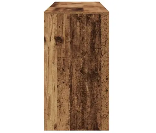 Sānu Skapji 3 Pcs Vecs Koks 70 X 41 X 75 Cm Inženierijas Koks Vidaxl