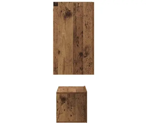 Tv Spintelių Komplektas 3 Pcs Sena Mediena 60 X 30 X 30 Cm