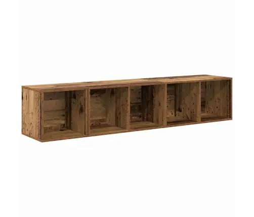 Tv Skapju Komplekts 2 Pcs Veca Koka 37 X 37 X 142.5 Cm Vidaxl