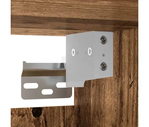 Telerikapi Komplekt 7 Pcs Vana Puit 80 X 30 X 30 Cm Tehispuit