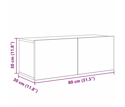 Tv Skapīšu Komplekts 5 Pcs Vecs Koks Standarta Vidējs Vidaxl