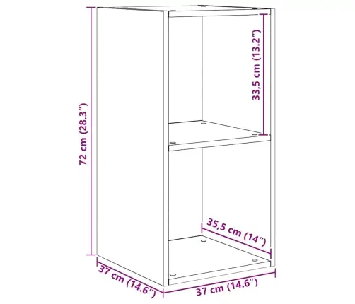 Tv Spintelių Komplektas 4 Pcs Juoda Ąžuolo 37 X 37 X 142.5 Cm