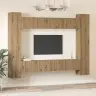 Tv Spintelių Komplektas 10 Pcs Artisano Ąžuolo