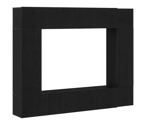 Televizora Skapju Komplekts 8 Pcs Melns Ozols Vidaxl