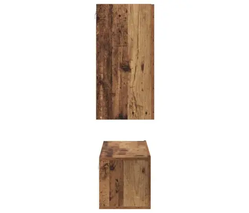 Tv Skapīšu Komplekts Ar Plauktu 6 Pcs Vecs Koks 60 X 30 X 30 Cm Vidaxl Tv Skapīšu Komplekts Ar Plauktu 6 Pcs Vecs Koks 60 X 30 X 30 Cm Vidaxl
