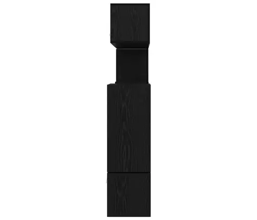 Tv Skapīšu Komplekts 10 Pcs Melns Ozols 180 X 30 X 90.5 Cm Vidaxl