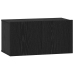 Tv Skapju Komplekts 4 Pcs Melni Ozoli 120 X 30 X 30 Cm Vidaxl