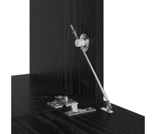 Tv Skapīšu Komplekts 2 Pcs Melns Ozols 80 X 30 X 30 Cm Vidaxl