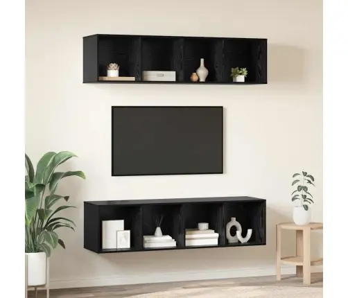 Tv Kapi Komplekt Must Tamm Tehispuit Tv Kapi Komplekt Must Tamm Tehispuit