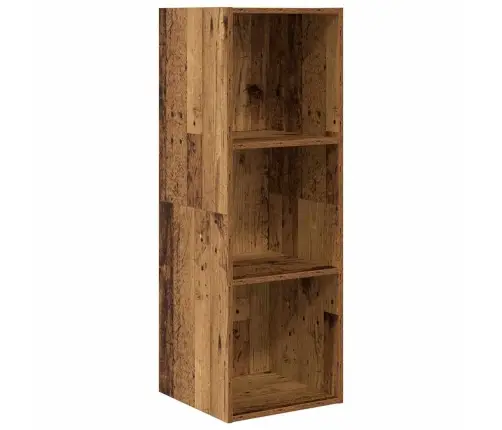 Tv Skapīšu Komplekts 4 Pcs Veca Koka 37 X 37 X 142.5 Cm Vidaxl