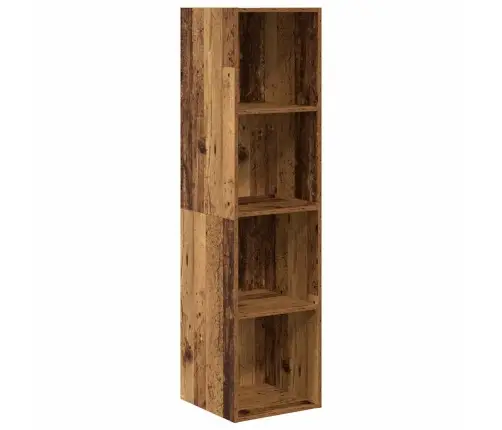 Tv Skapīšu Komplekts 4 Pcs Veca Koka 37 X 37 X 142.5 Cm Vidaxl