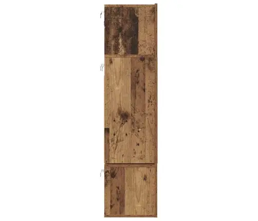 Telerikapi Komplekt 6 Pcs Vana Puit 80 X 30 X 30 Cm Tehispuit