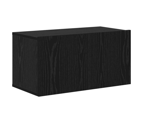 Tv Skapīšu Komplekts 6 Pcs Melns Ozols 80 X 30 X 30 Cm Vidaxl