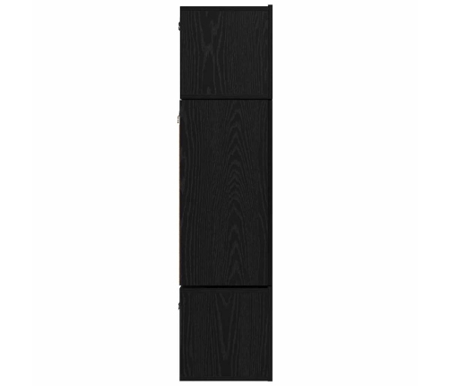 Tv Skapīšu Komplekts 6 Pcs Melns Ozols 80 X 30 X 30 Cm Vidaxl