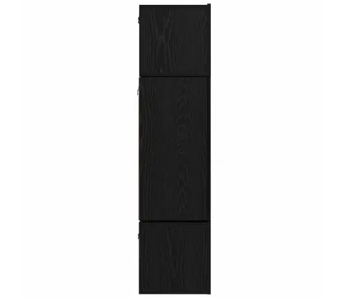 Tv Spintelių Komplektas 6 Pcs Juoda Ąžuolo 80 X 30 X 30 Cm