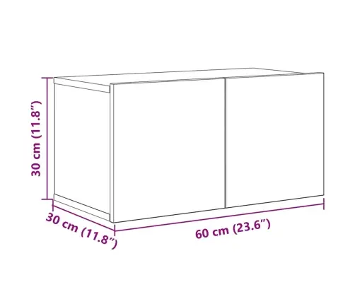Telerikapi Komplekt 6 Pcs Vana Puit 80 X 30 X 30 Cm Tehispuit Telerikapi Komplekt 6 Pcs Vana Puit 80 X 30 X 30 Cm Tehispuit
