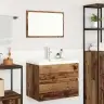 Vonios Baldų Rinkinys 3 Pcs Sena Mediena 60 X 38.5 X 45 Cm