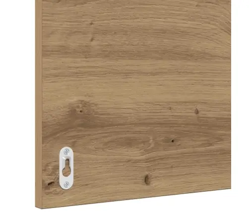 Vonios Baldų Rinkinys 2 Pcs Amatininkų Ąžuolas Ir Baltas