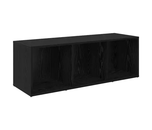 Televizora Skapīša 4 Pcs Melni Ozoli 37 X 35 X 107.5 Cm Vidaxl