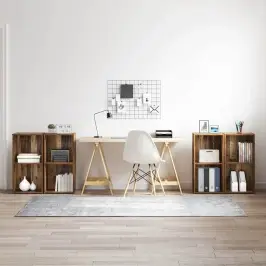 Tv Skapīšu Komplekts 4 Pcs Vecs Koks 37 X 35 X 72 Cm Vidaxl