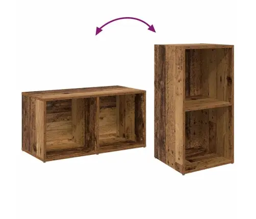 Tv Skapīšu Komplekts 4 Pcs Vecs Koks 72 X 35 X 36.5 Cm Vidaxl Tv Skapīšu Komplekts 4 Pcs Vecs Koks 72 X 35 X 36.5 Cm Vidaxl