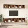 Seina Tv Kapid 4 Pcs Vana Puit 37 X 37 X 107.5 Cm
